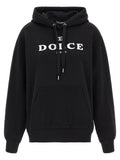 Dolce & Gabbana Black Cotton Hoodie