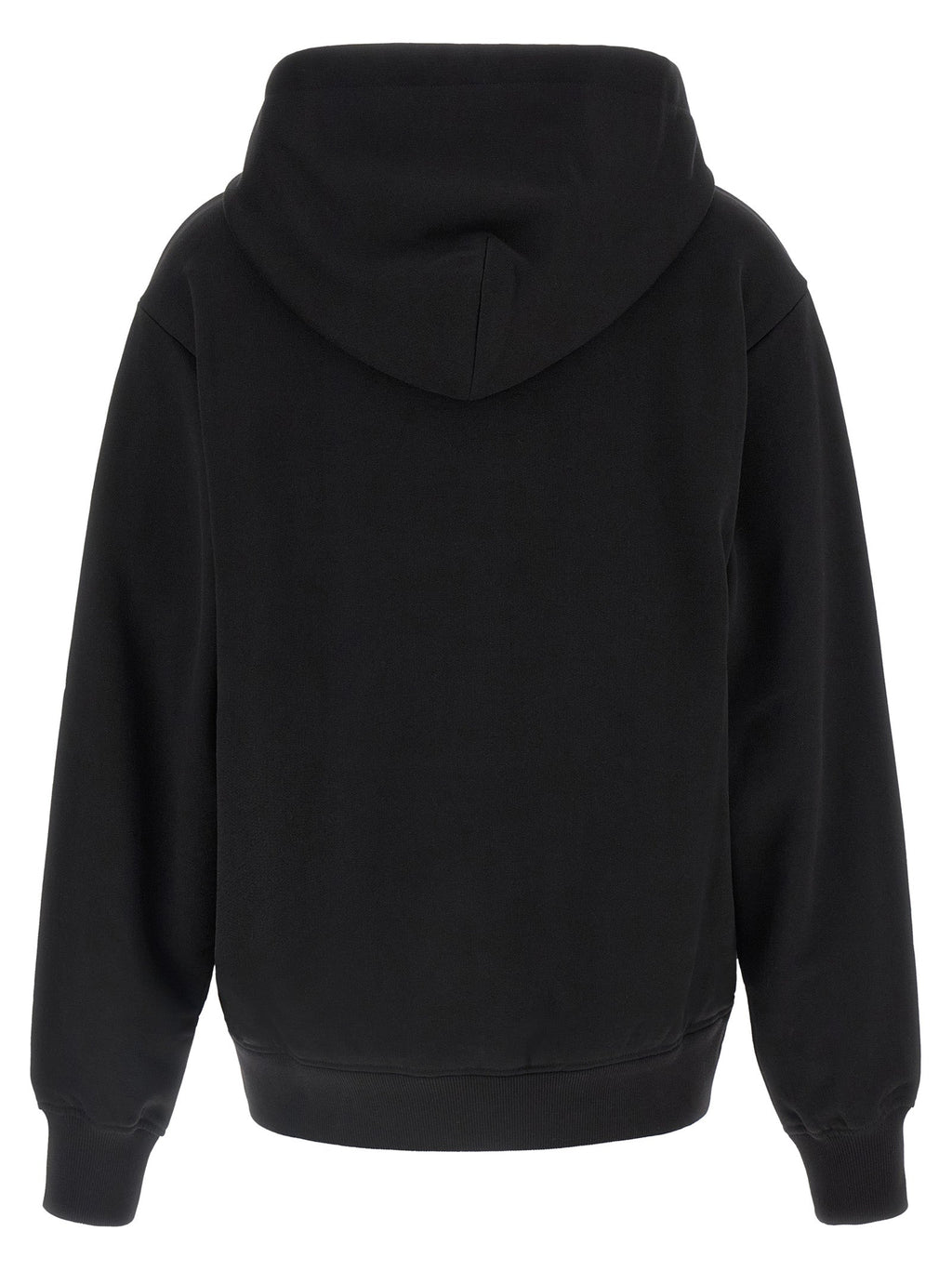 Dolce & Gabbana Black Cotton Hoodie