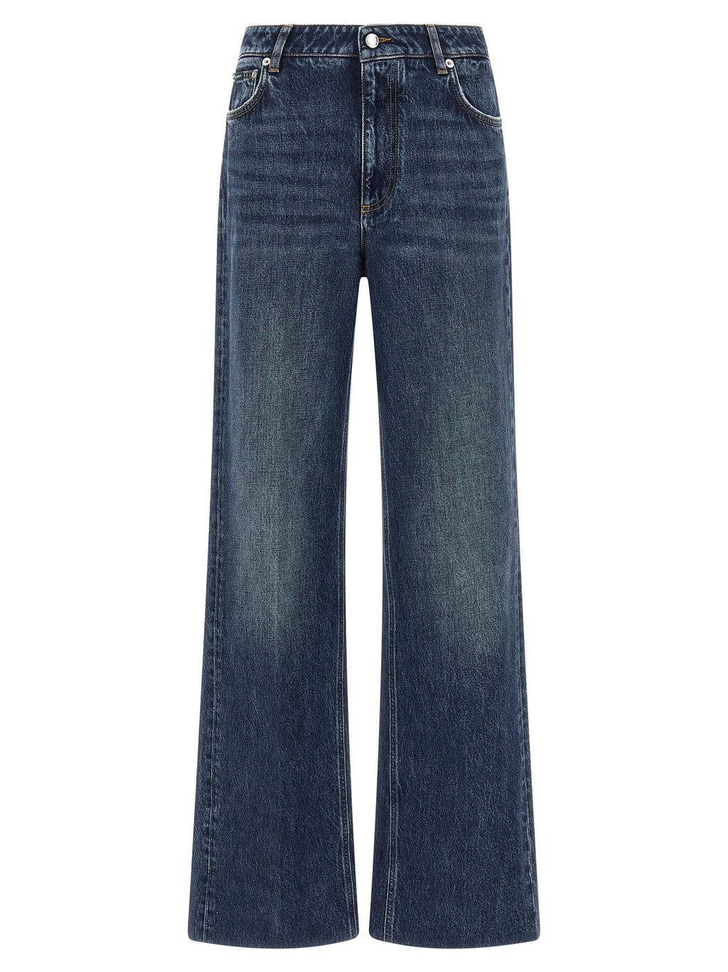 Dolce & Gabbana Blue Cotton Jeans Denim