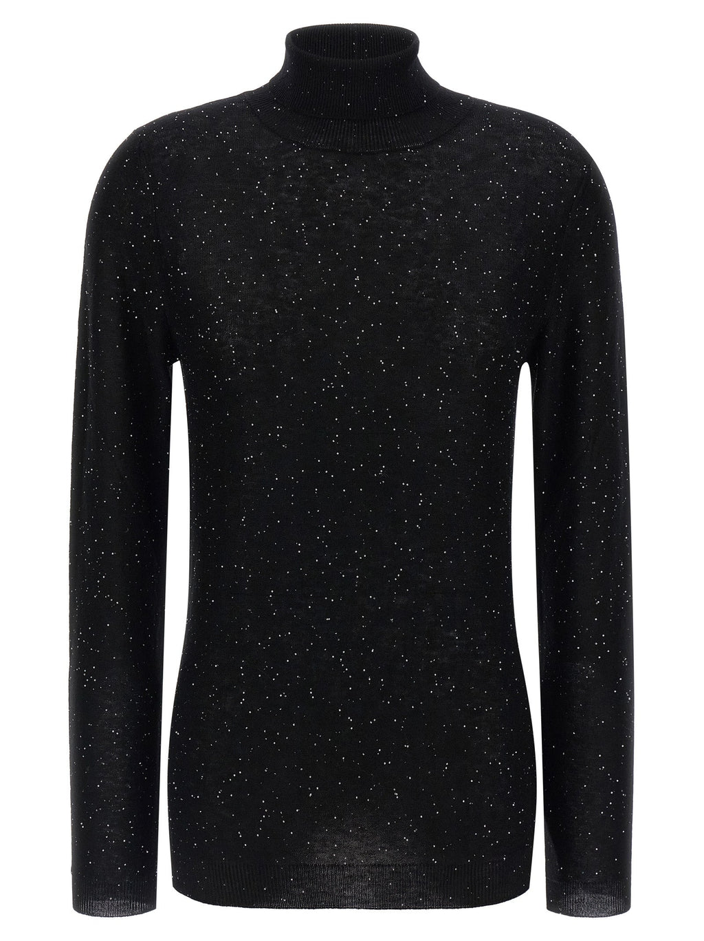 Fabiana Filippi Black Wool Cardigan