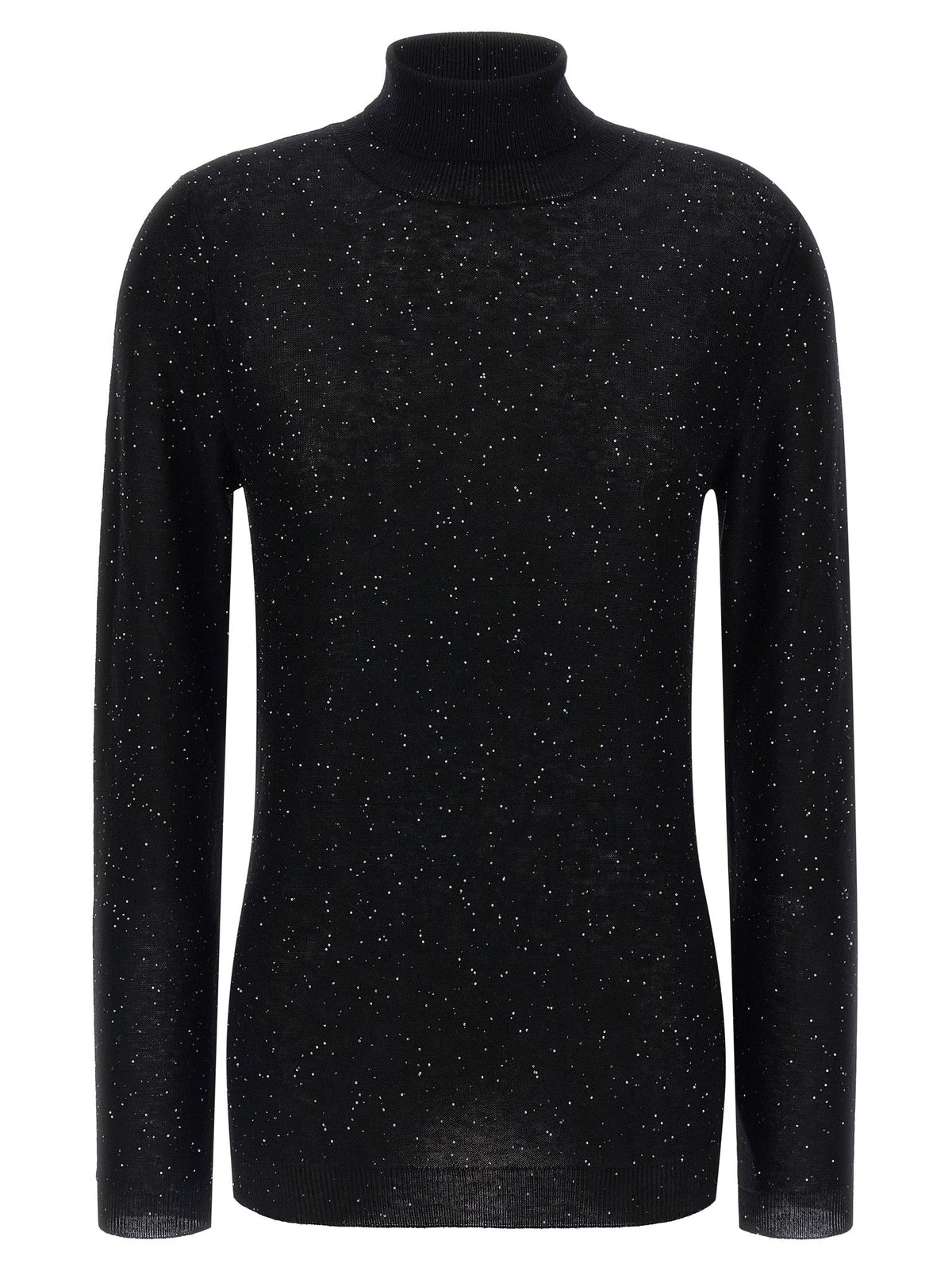 Fabiana Filippi Black Wool Cardigan
