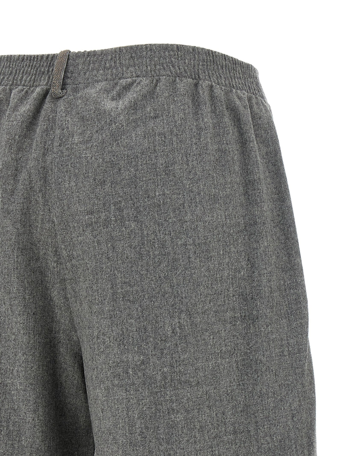 Fabiana Filippi Gray Virgin Wool Cargo Pants