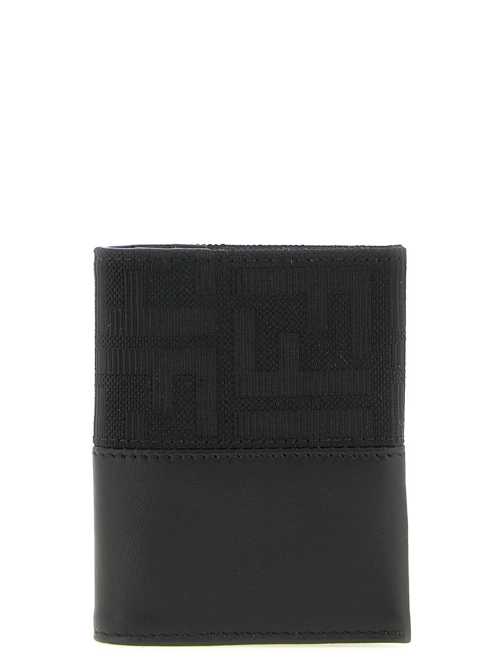 Fendi Black Polyester Cardholder