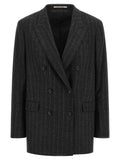 Tagliatore Gray Wool Blazer