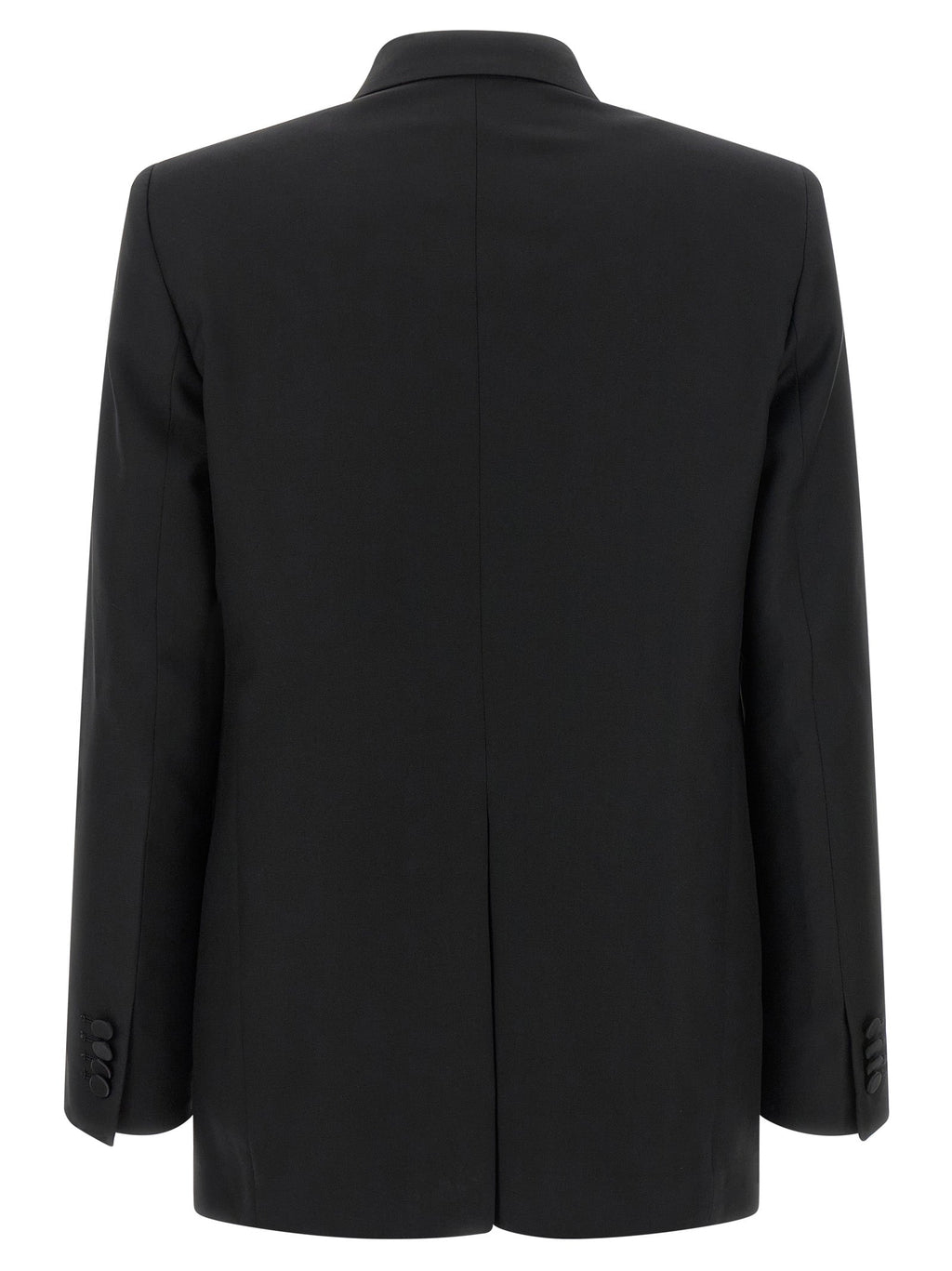 Tagliatore Black Virgin Wool Blazer
