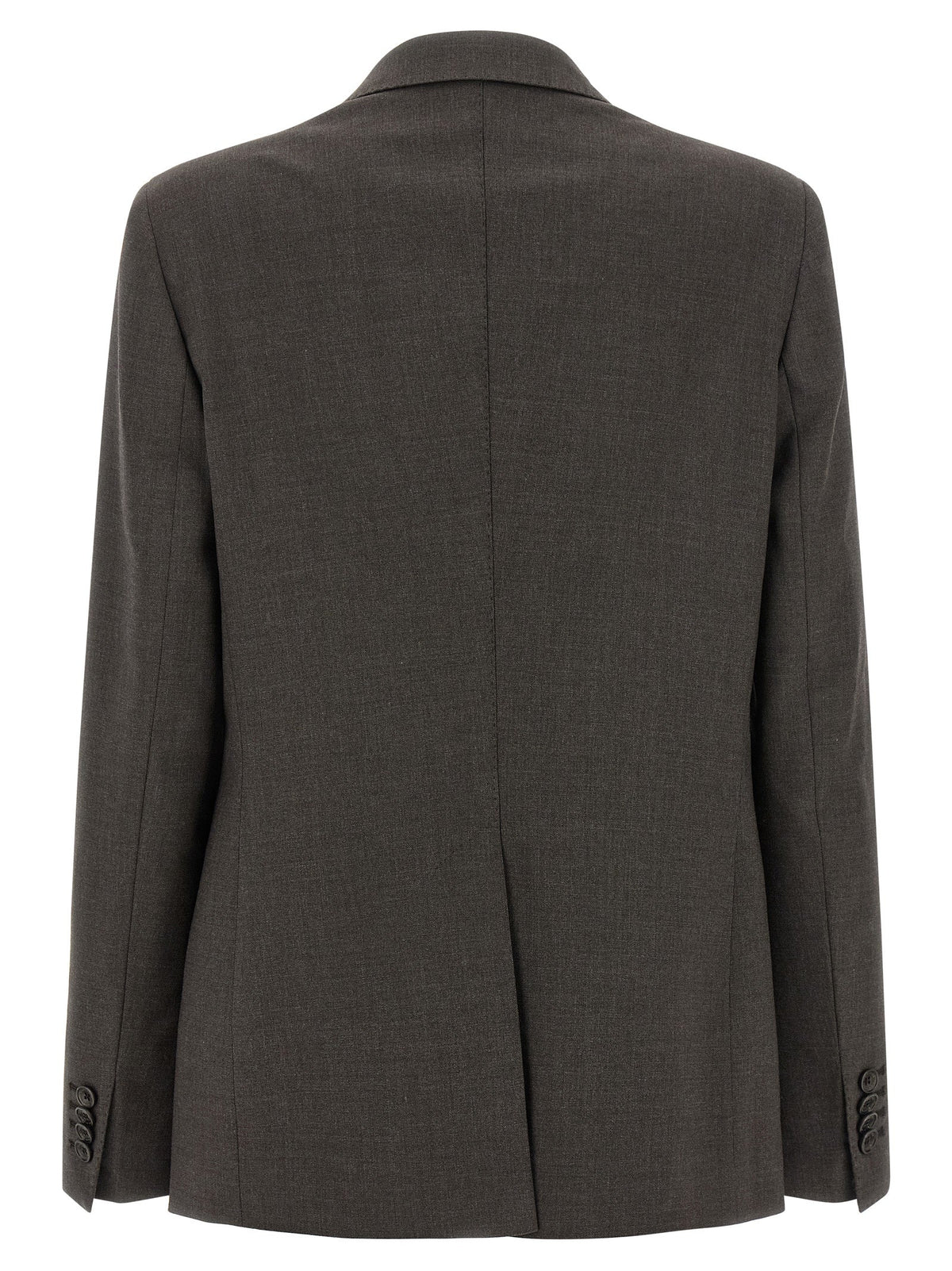 Tagliatore Gray Virgin Wool Two-Piece Suit