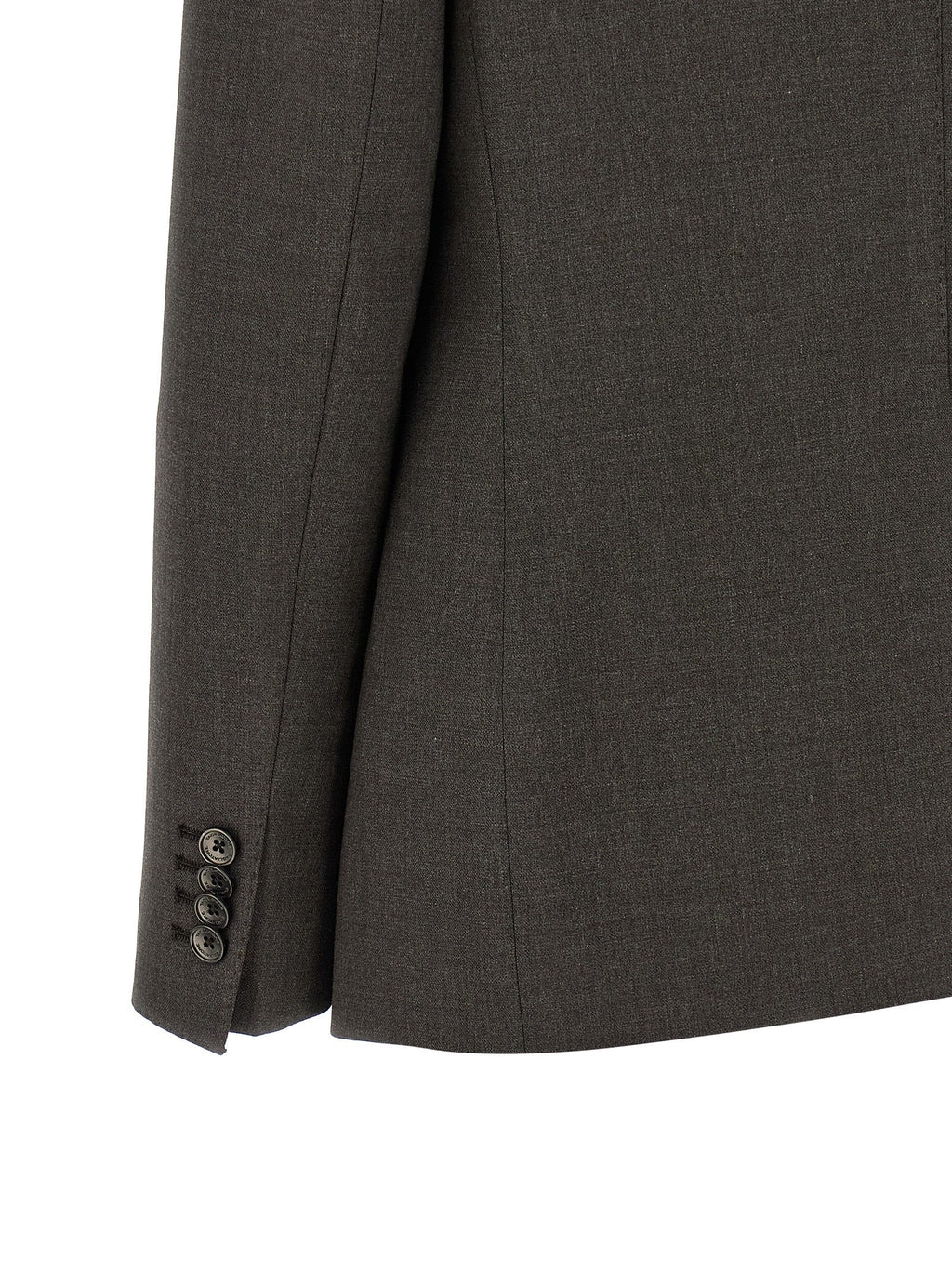 Tagliatore Gray Virgin Wool Two-Piece Suit