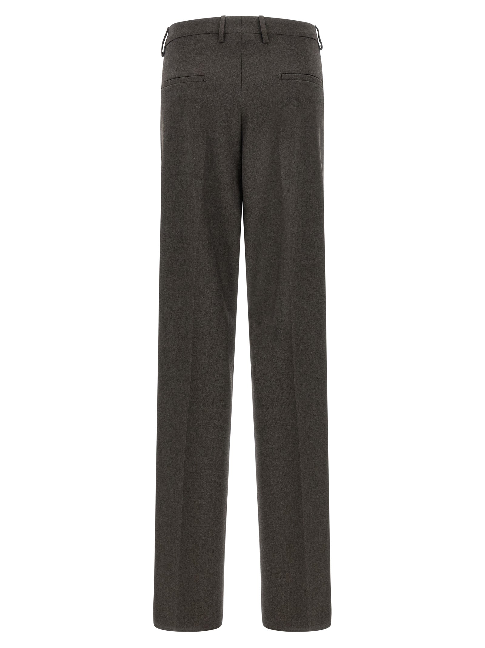 Tagliatore Gray Virgin Wool Two-Piece Suit