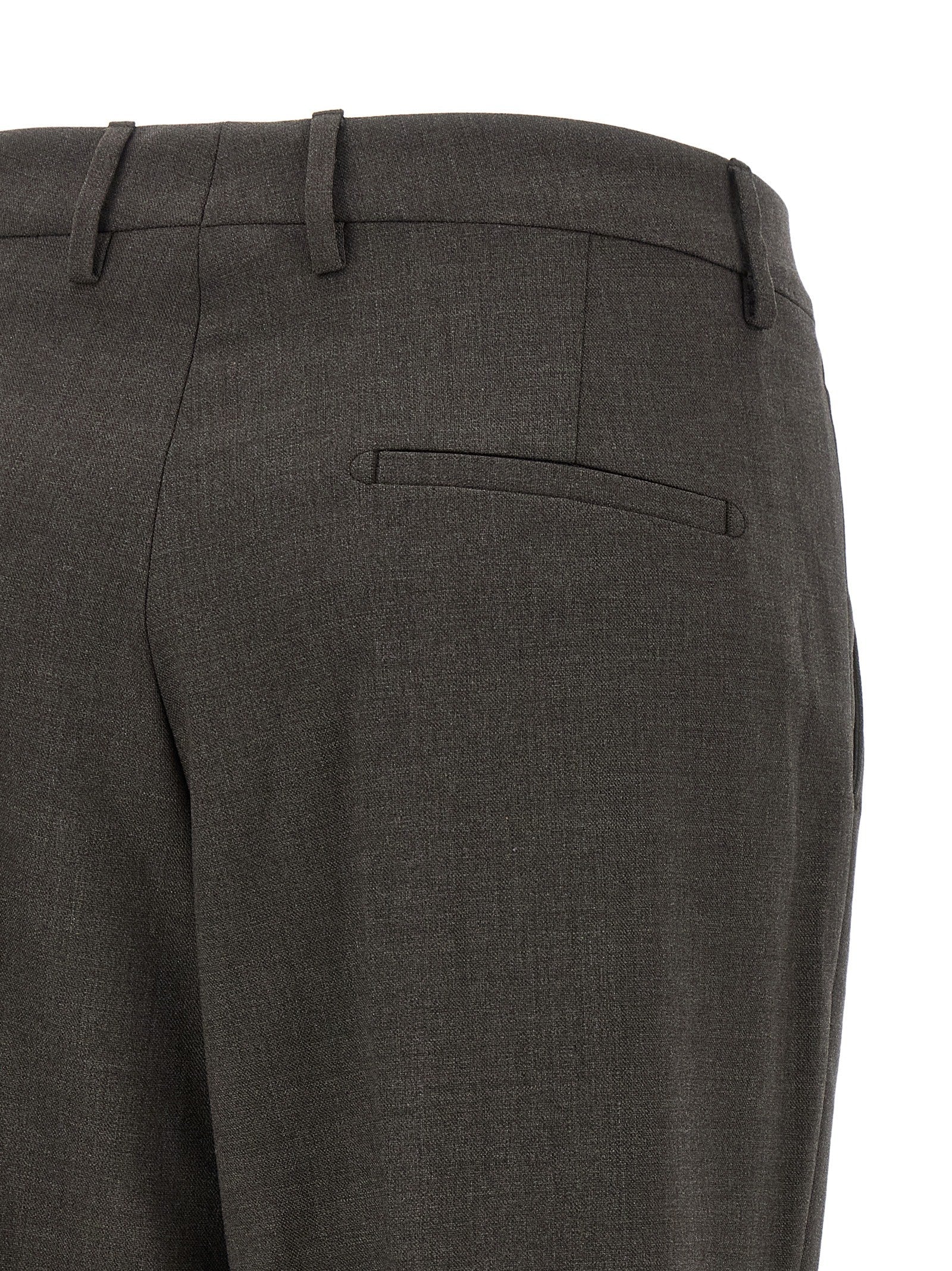 Tagliatore Gray Virgin Wool Two-Piece Suit