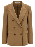 Tagliatore Beige Cashmere Blazer