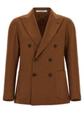 Tagliatore Brown Camel Hair  Blazer