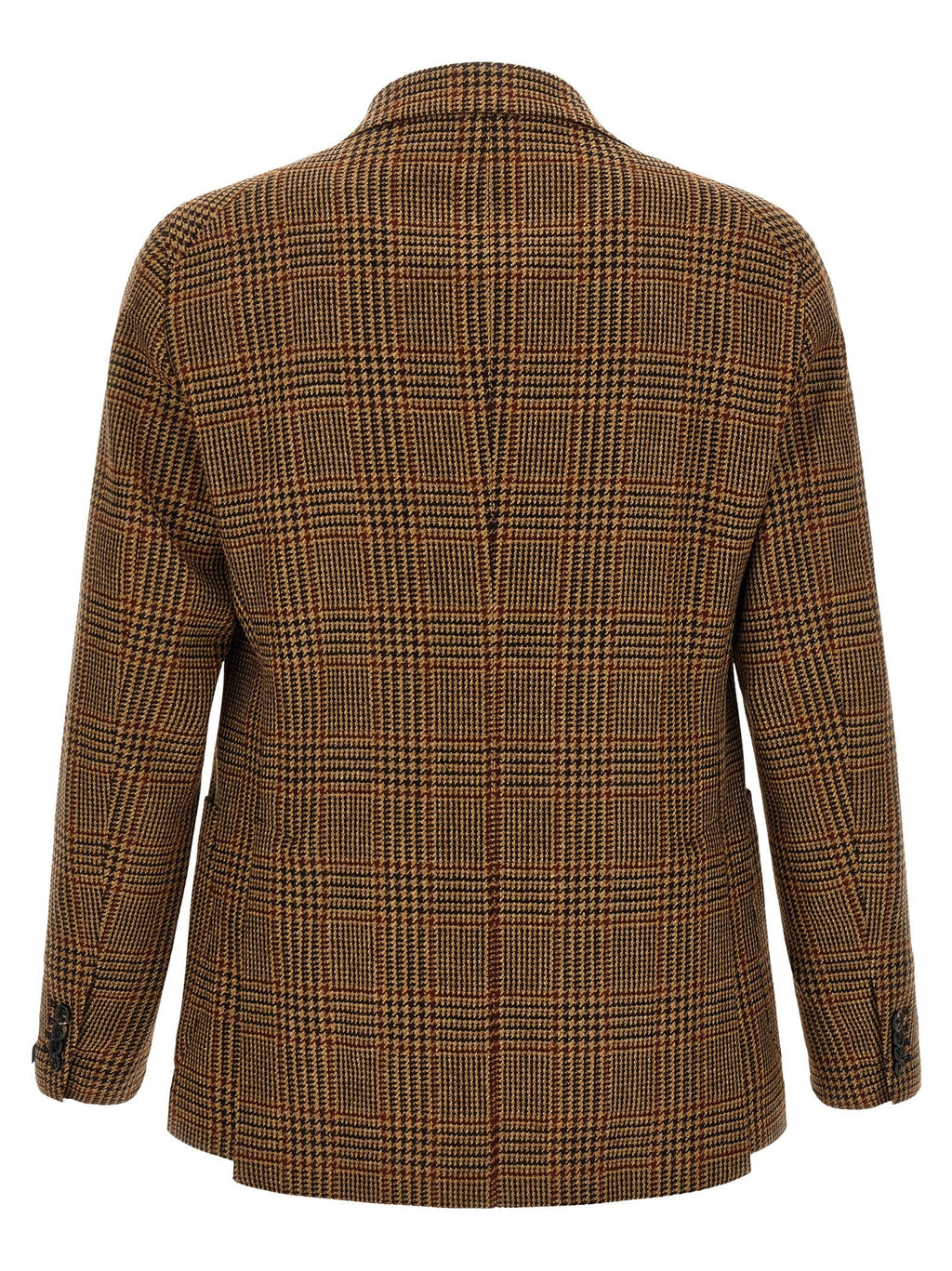 Tagliatore Brown Virgin Wool Blazer