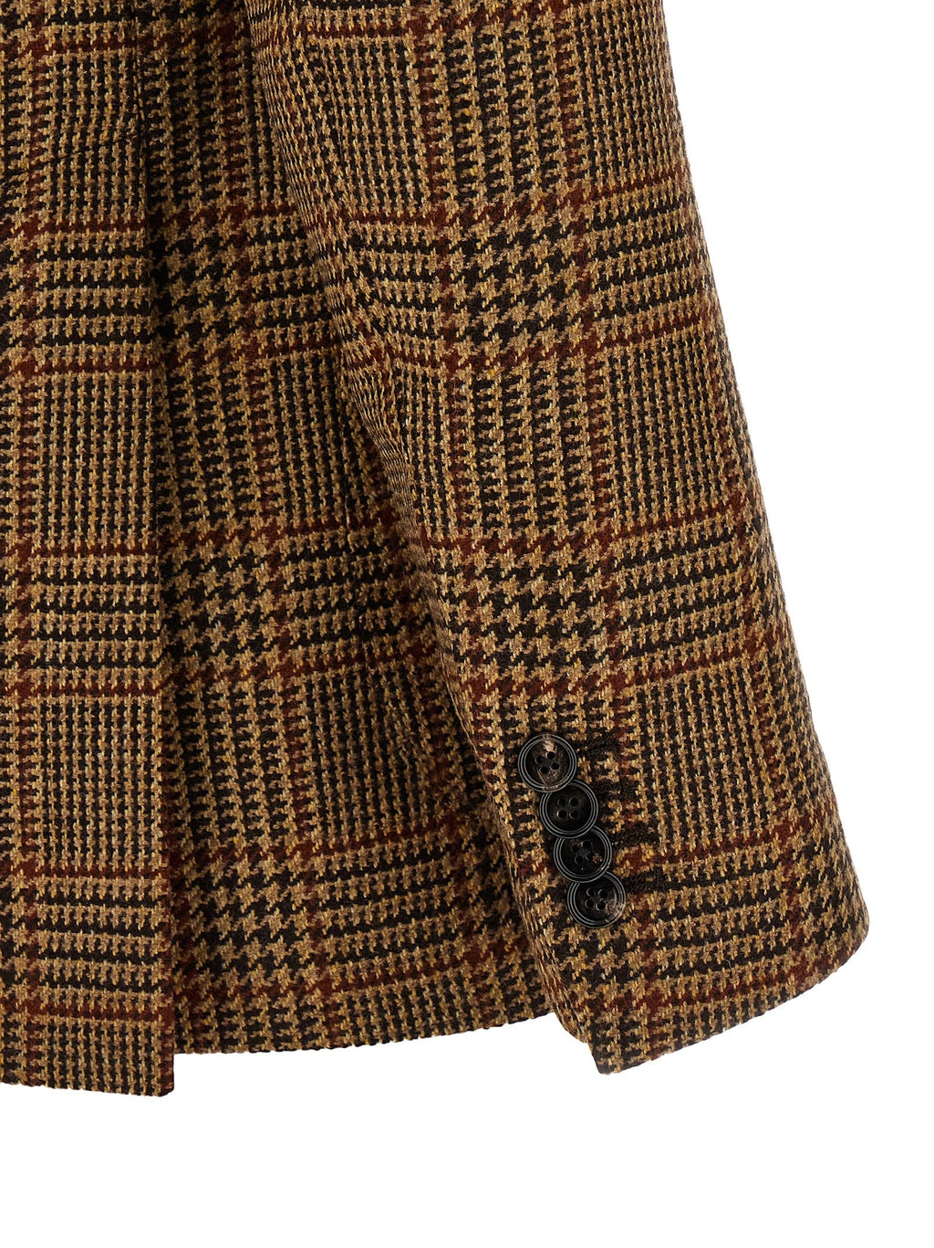 Tagliatore Brown Virgin Wool Blazer