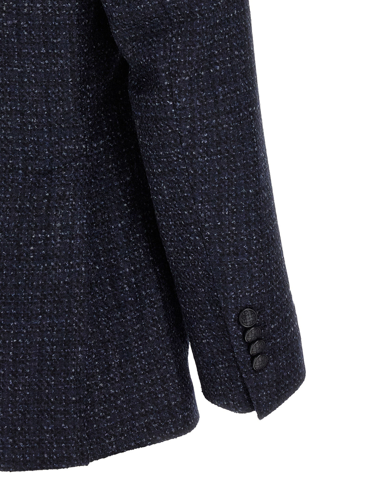 Tagliatore Blue Virgin Wool Blazer