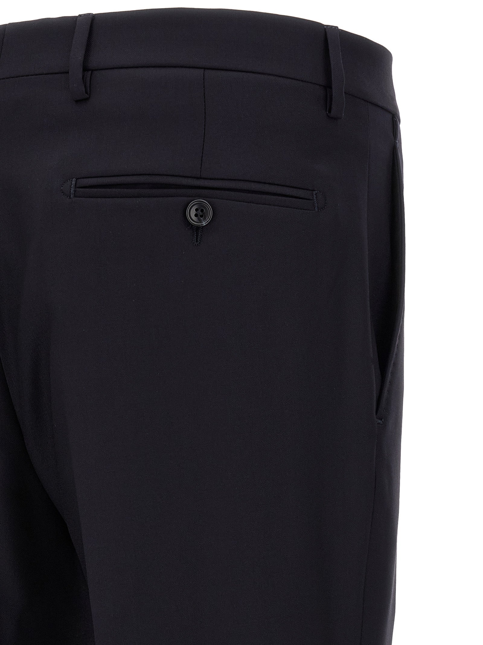 Tagliatore Blue Virgin Wool Two-Piece Suit
