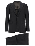 Tagliatore Gray Virgin Wool Two-Piece Suit