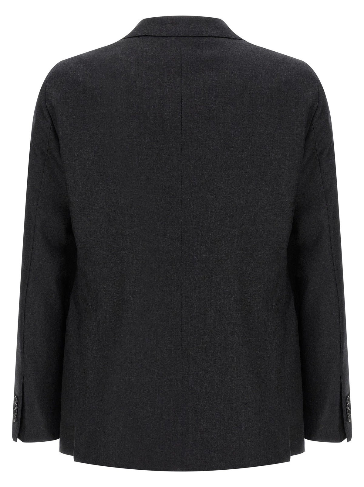 Tagliatore Gray Virgin Wool Two-Piece Suit