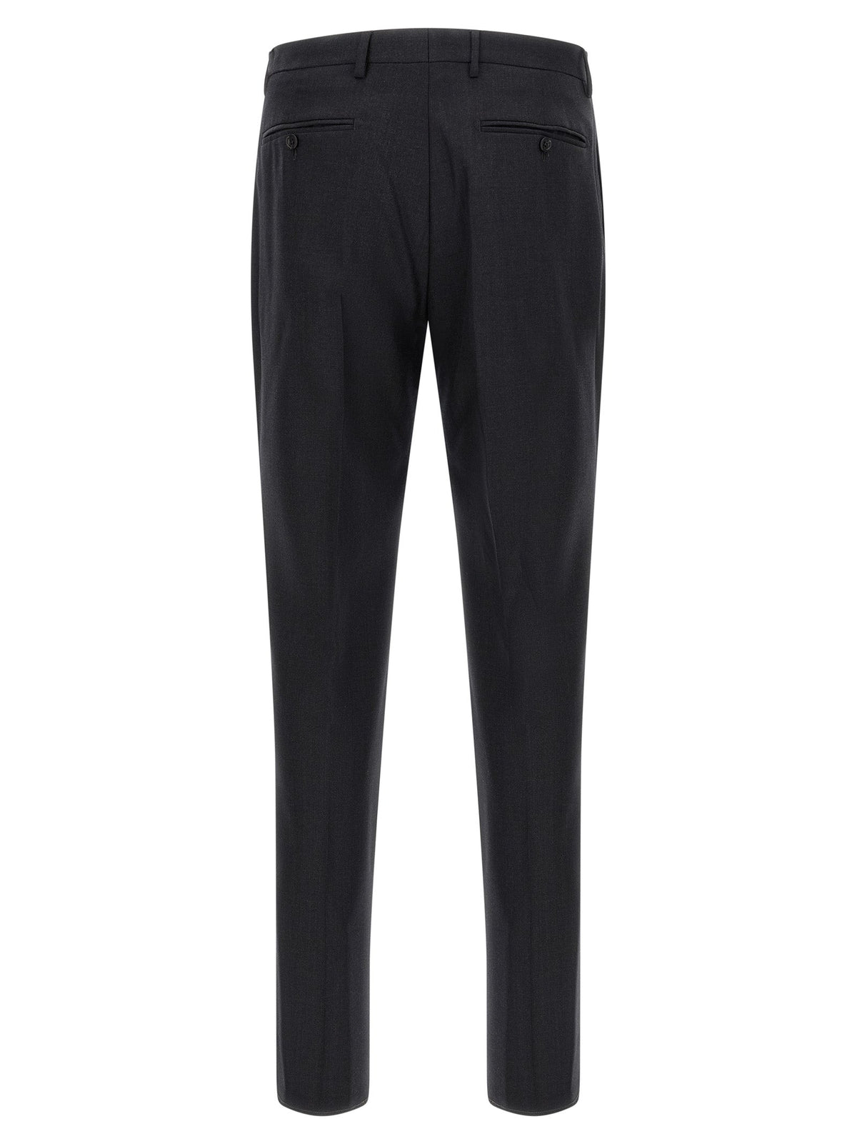 Tagliatore Gray Virgin Wool Two-Piece Suit