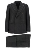 Tagliatore Gray Virgin Wool Two-Piece Suit
