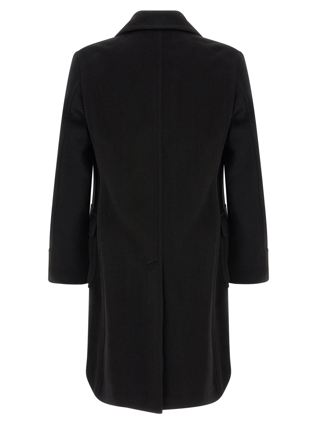 Tagliatore Black Cashmere Coat
