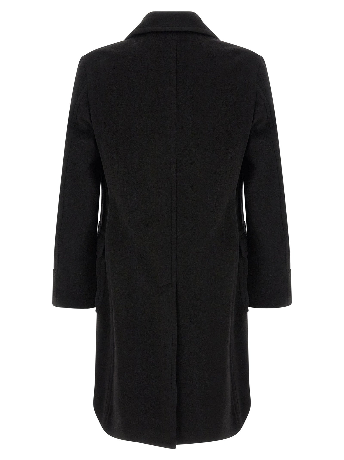 Tagliatore Black Cashmere Coat