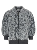 NUDE Gray Wool Cardigan