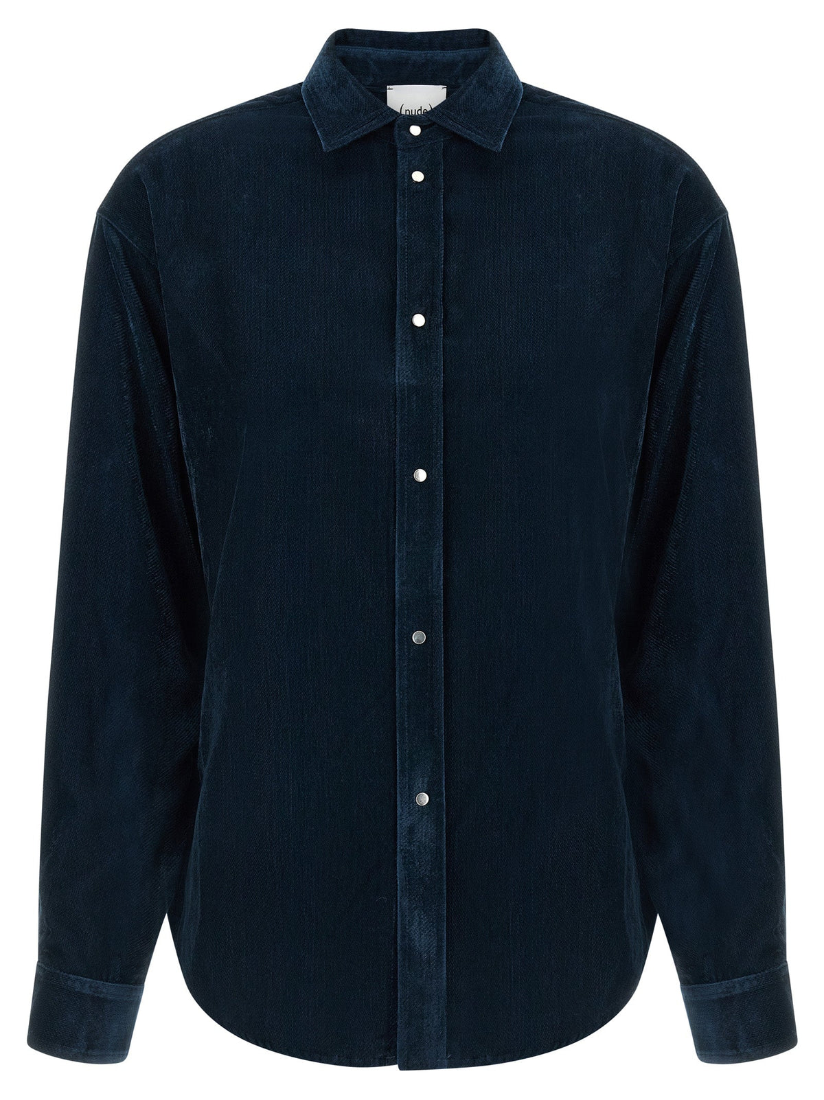 NUDE Blue Viscose Blouse