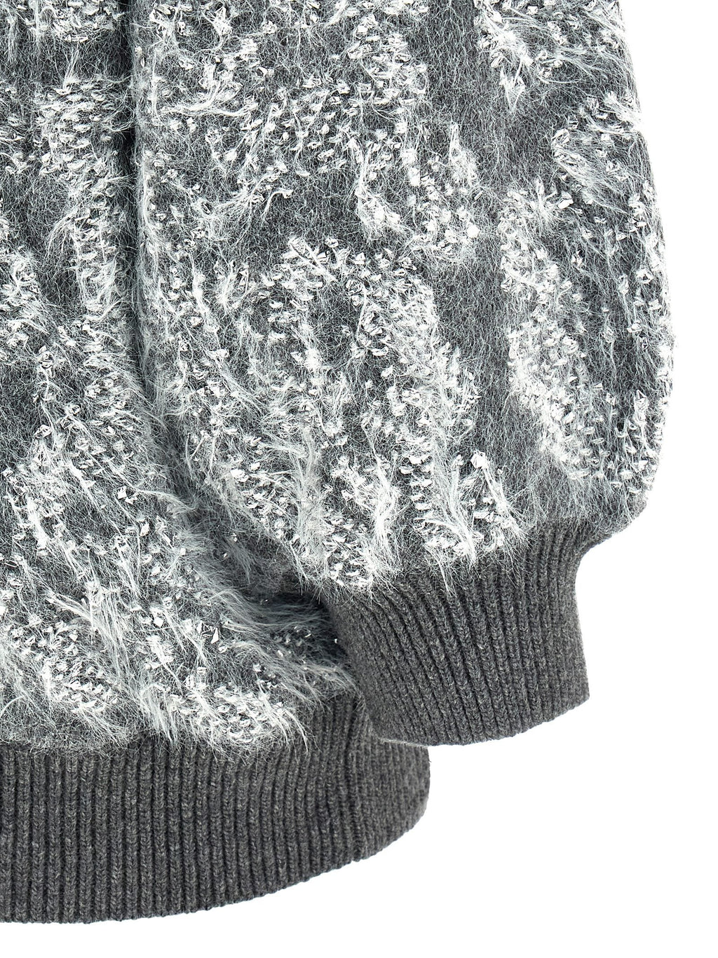 NUDE Gray Wool Cardigan