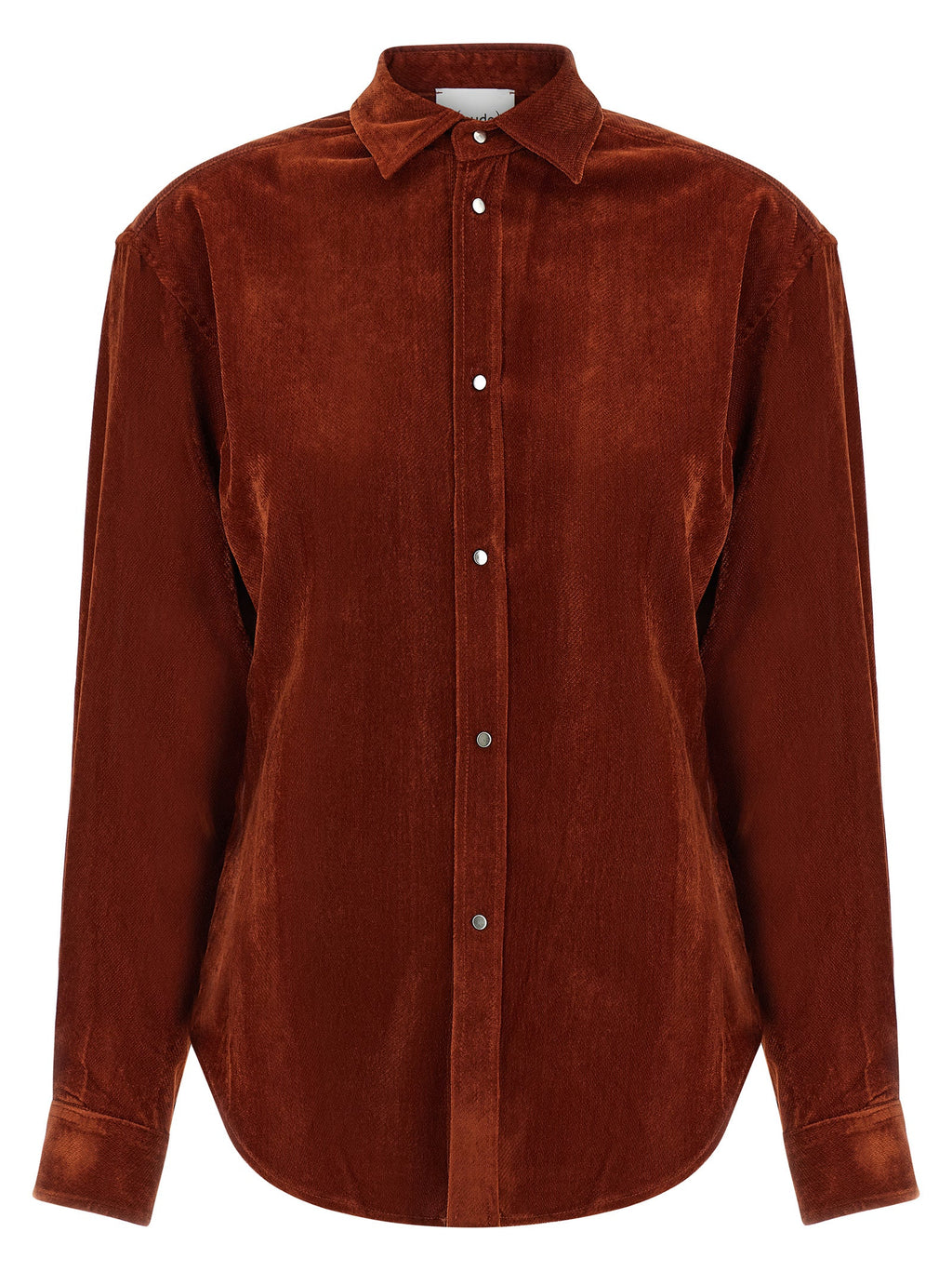NUDE Red Viscose Blouse