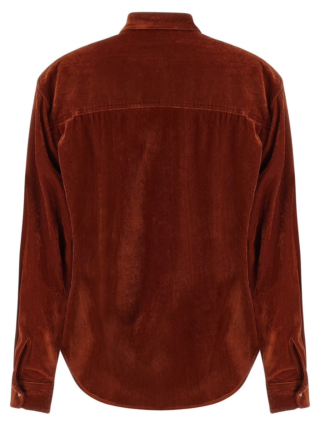 NUDE Red Viscose Blouse