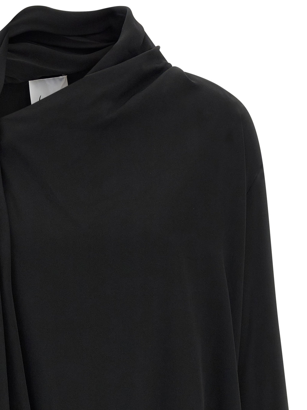 NUDE Black Viscose Blouse