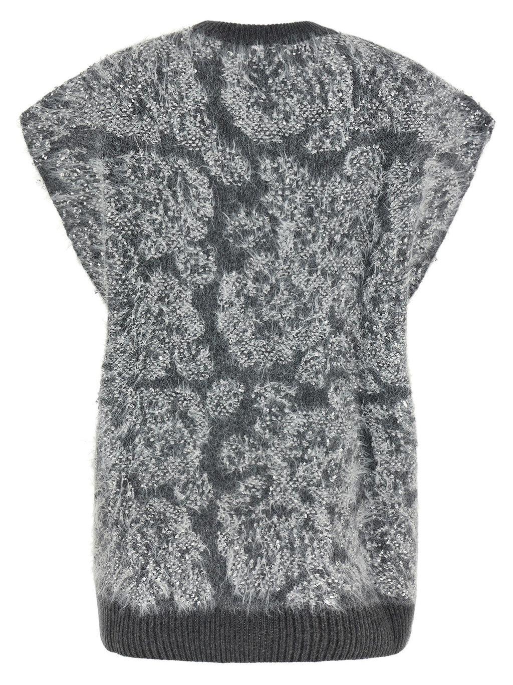 NUDE Gray Wool Cardigan