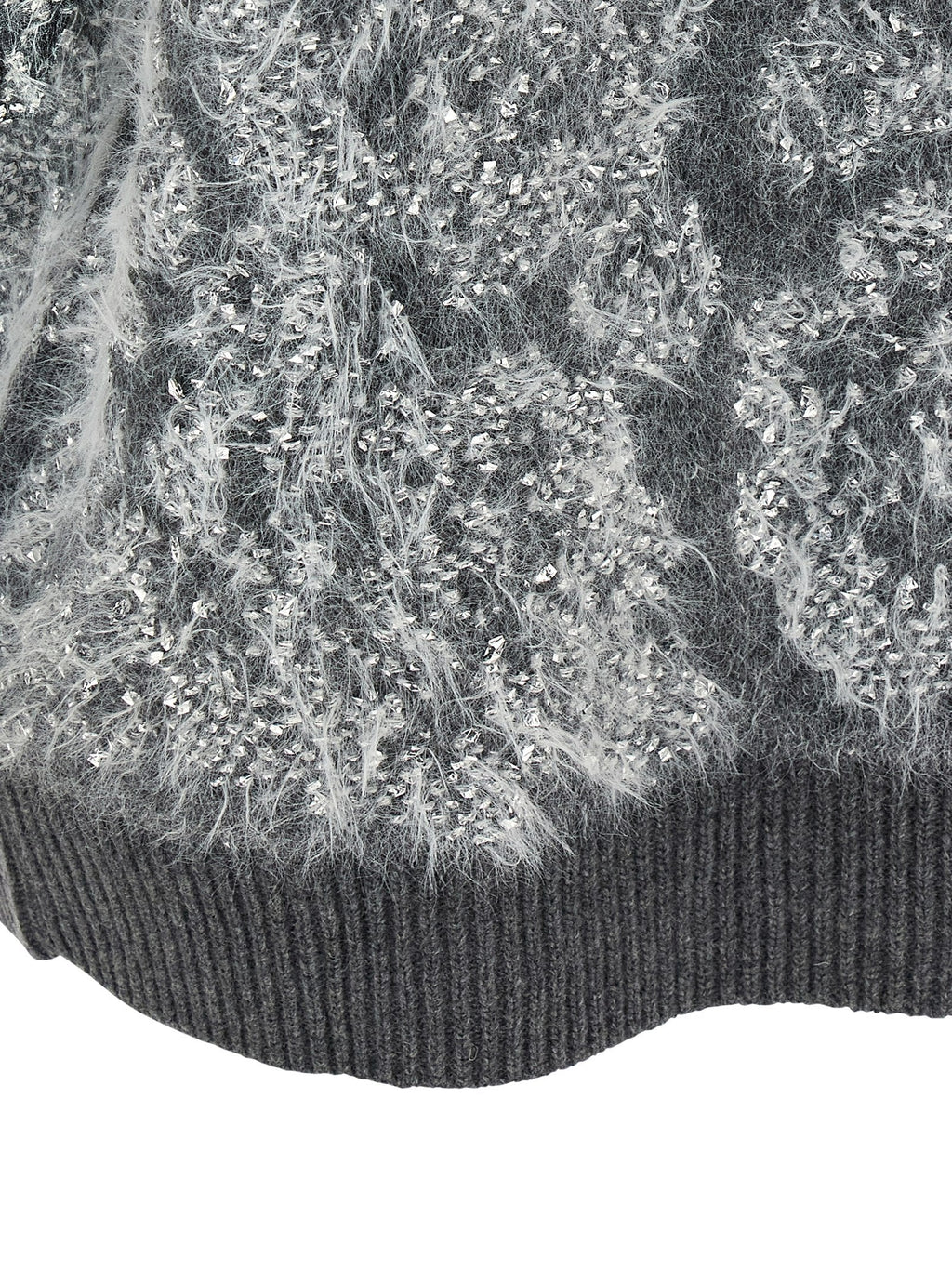 NUDE Gray Wool Cardigan