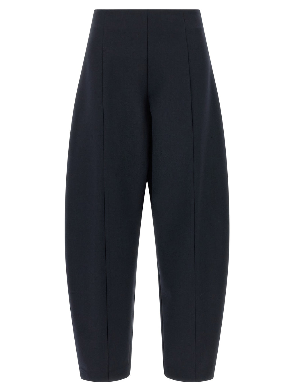 NUDE Blue Wool Casual Pants