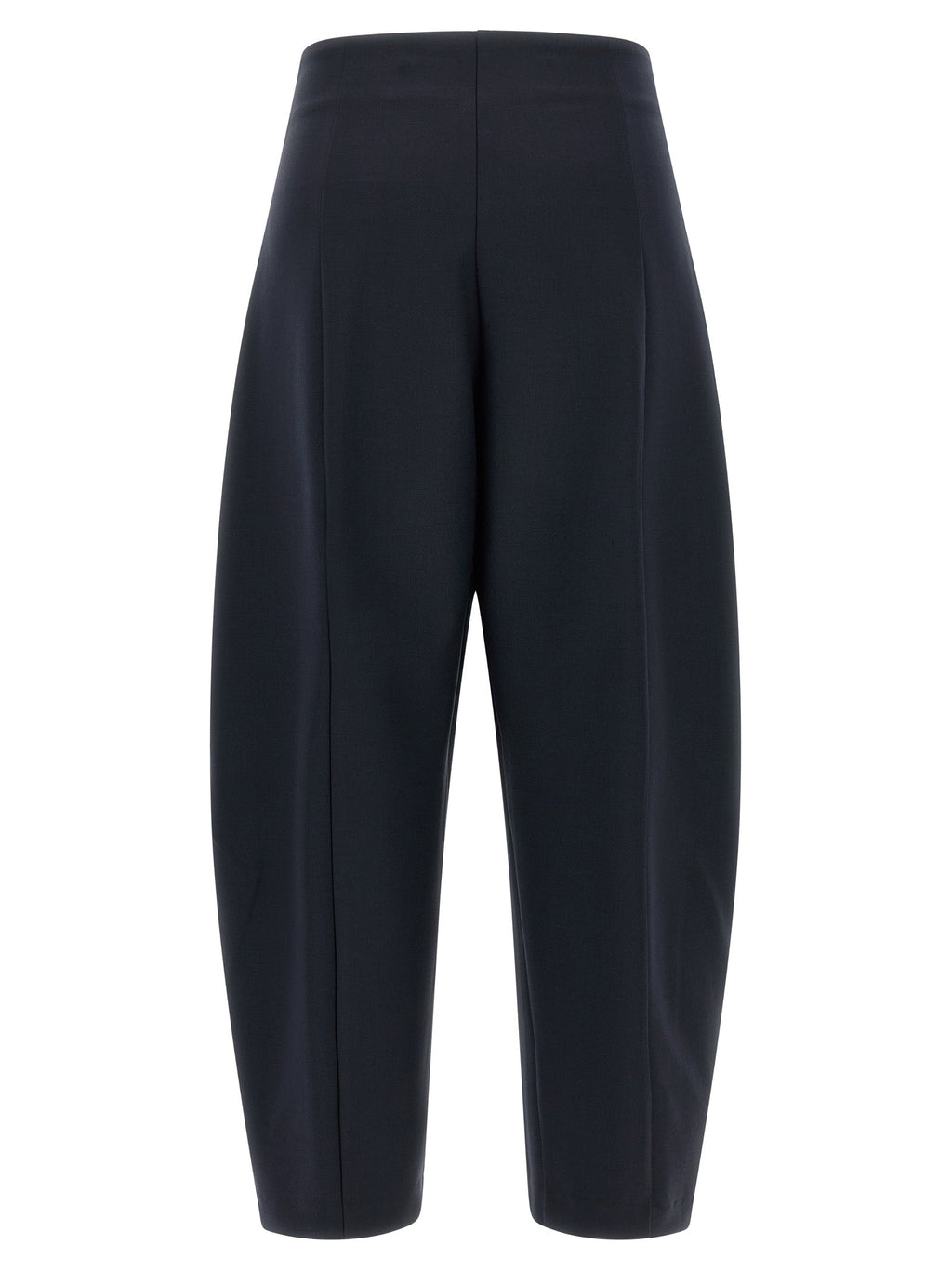 NUDE Blue Wool Casual Pants