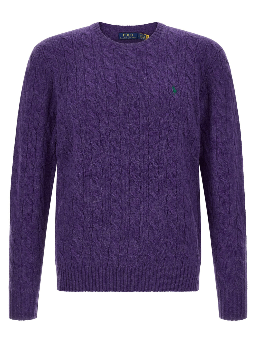 Polo Ralph Lauren Purple Wool Cardigan