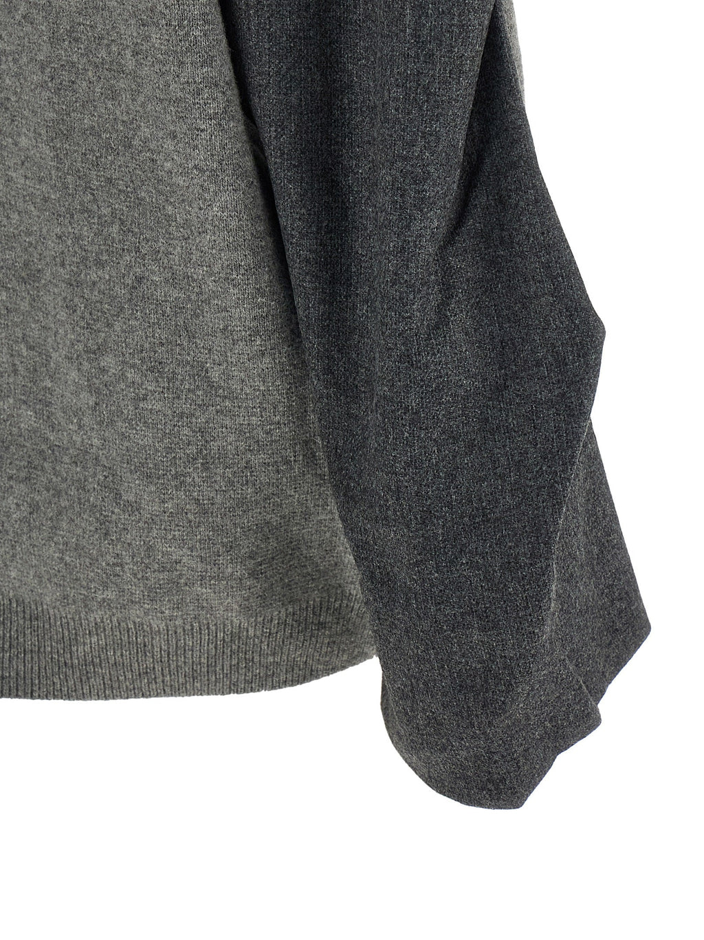 NUDE Gray Wool Cardigan