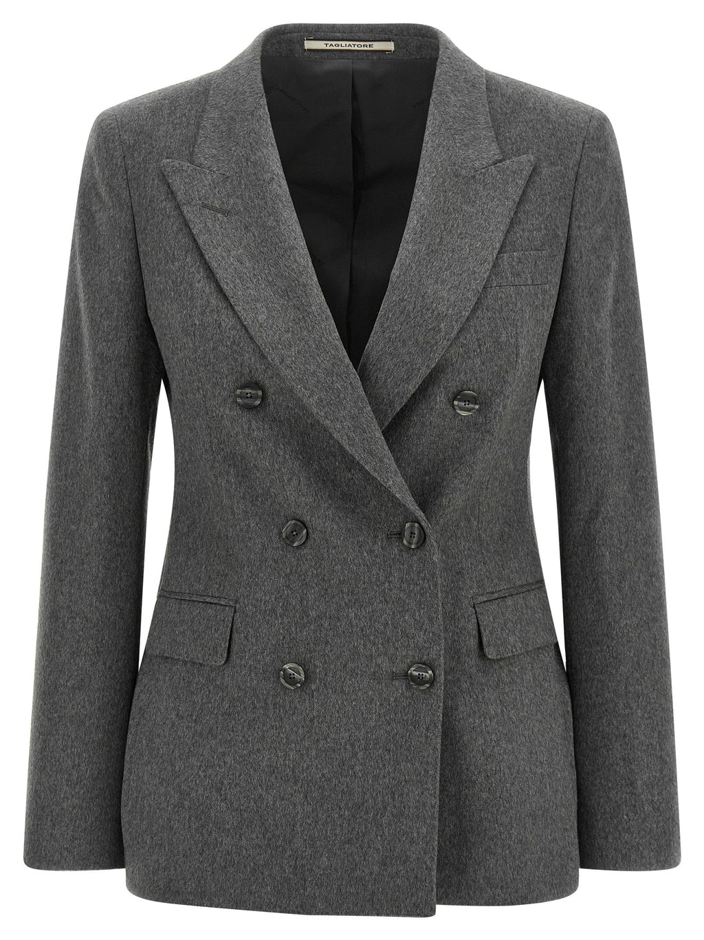 Tagliatore Gray Cashmere Blazer