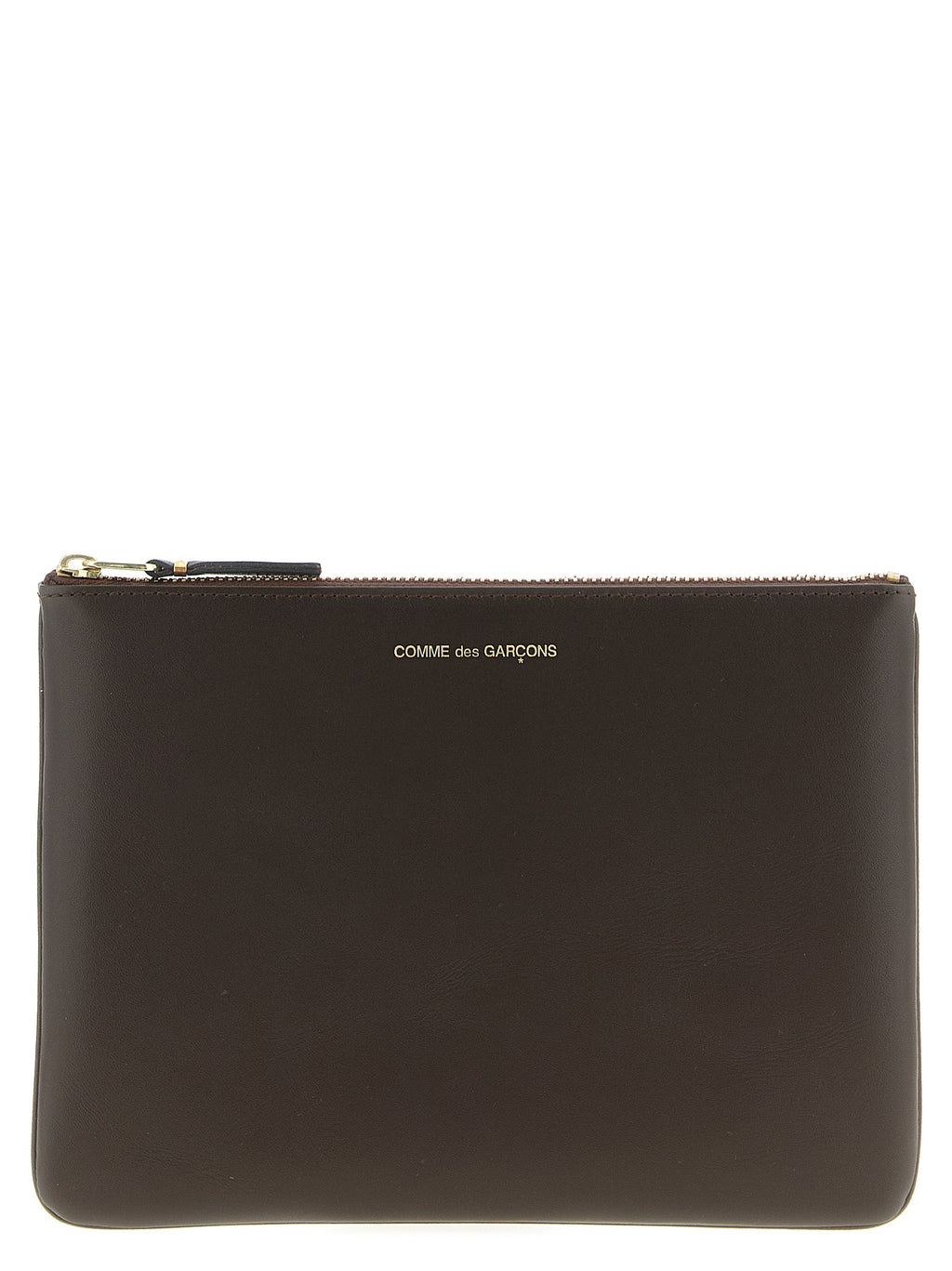 Comme Des Garçons Brown Cowhide Cardholder