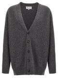 Maison Margiela Gray Wool Cardigan