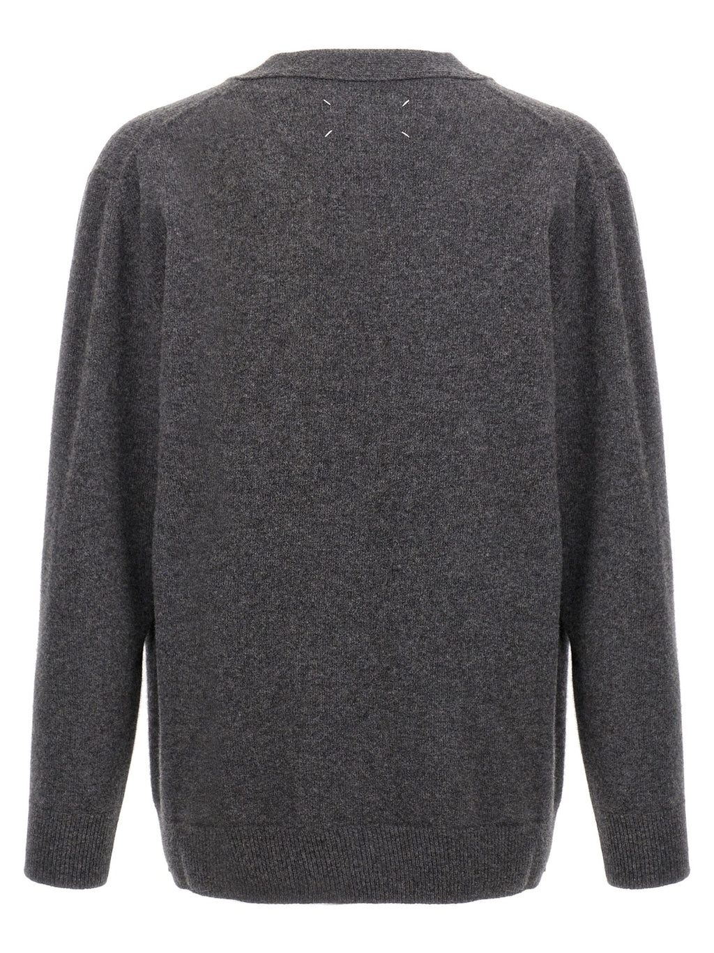 Maison Margiela Gray Wool Cardigan