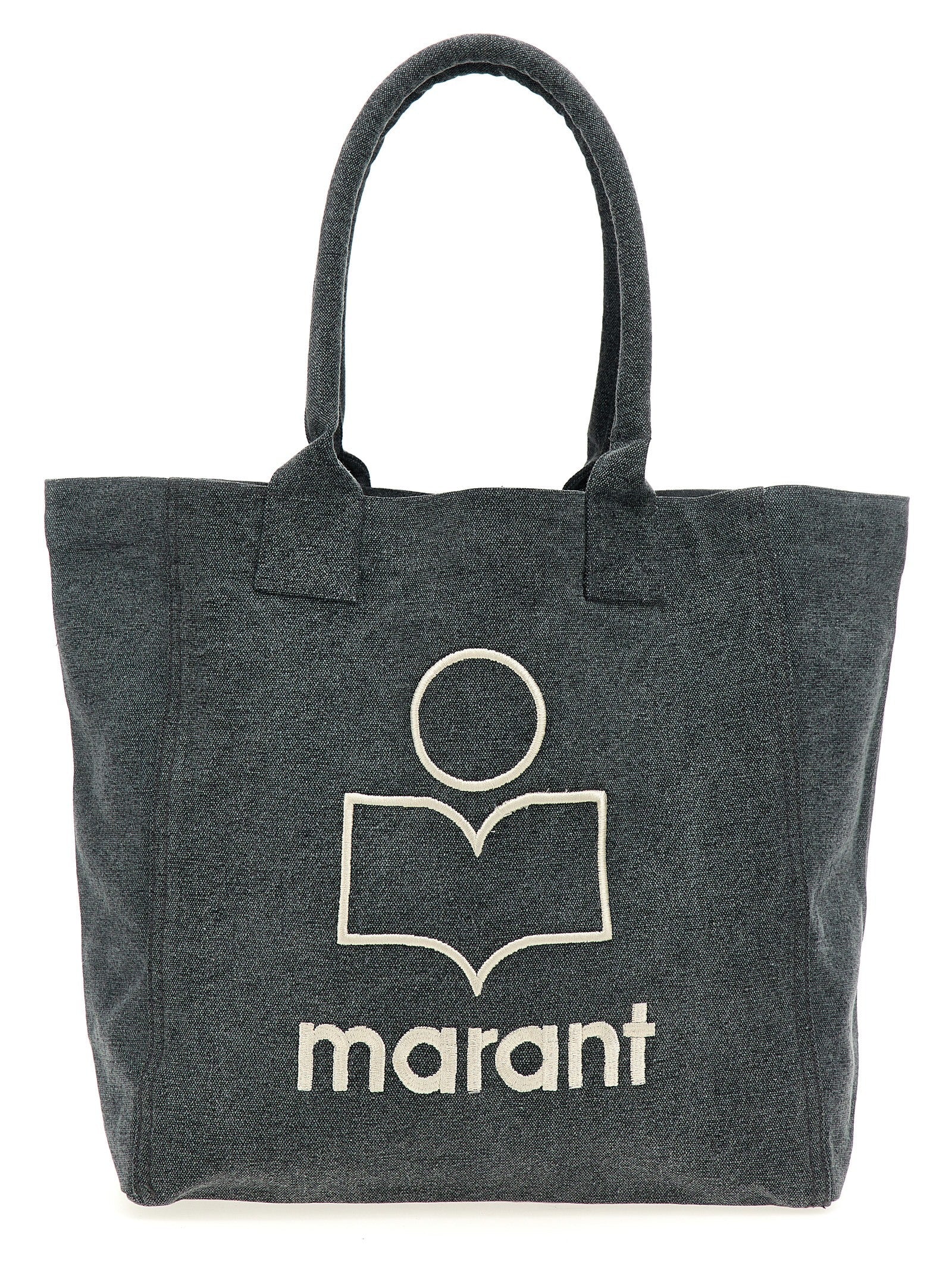 Isabel Marant Black Cotton Tote Bag