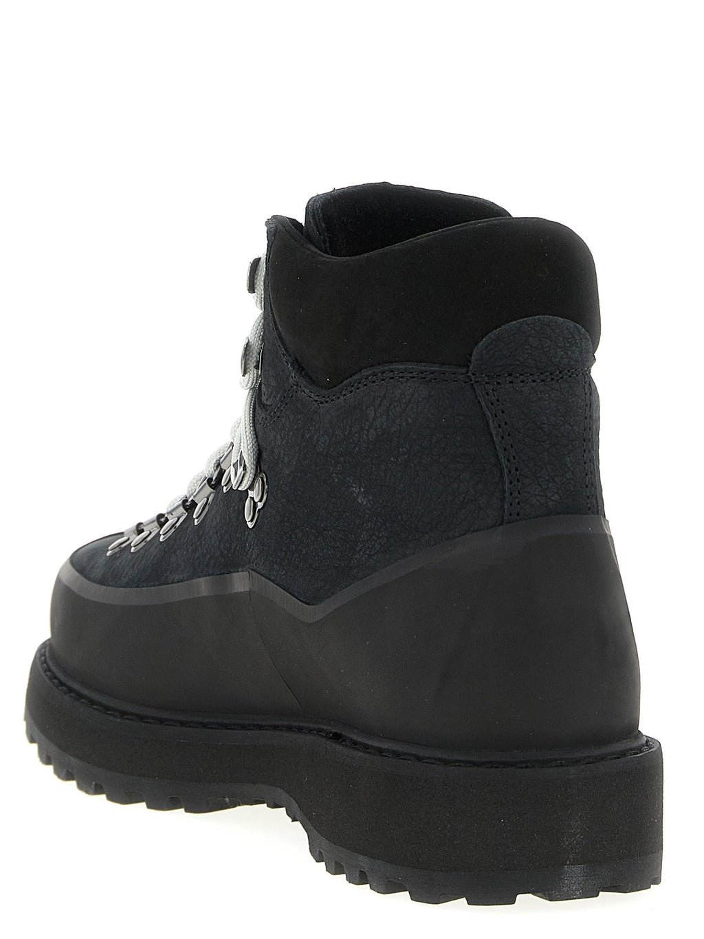 Diemme Black Cowhide Ankle Boots