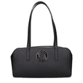 Karl Lagerfeld Black Leather Shoulder Bag