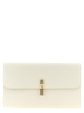 Furla White Calfskin Clutch Bag