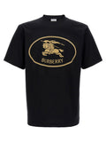 Burberry Black Cotton T-Shirt