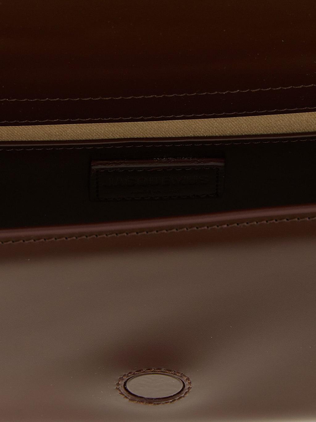 Jacquemus Brown Calfskin Handbag