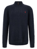 Polo Ralph Lauren Blue Wool Cardigan