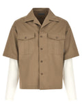 Balenciaga Beige Cotton Blouse