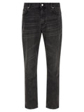 Department 5 Black Cotton Straight-Leg Jeans